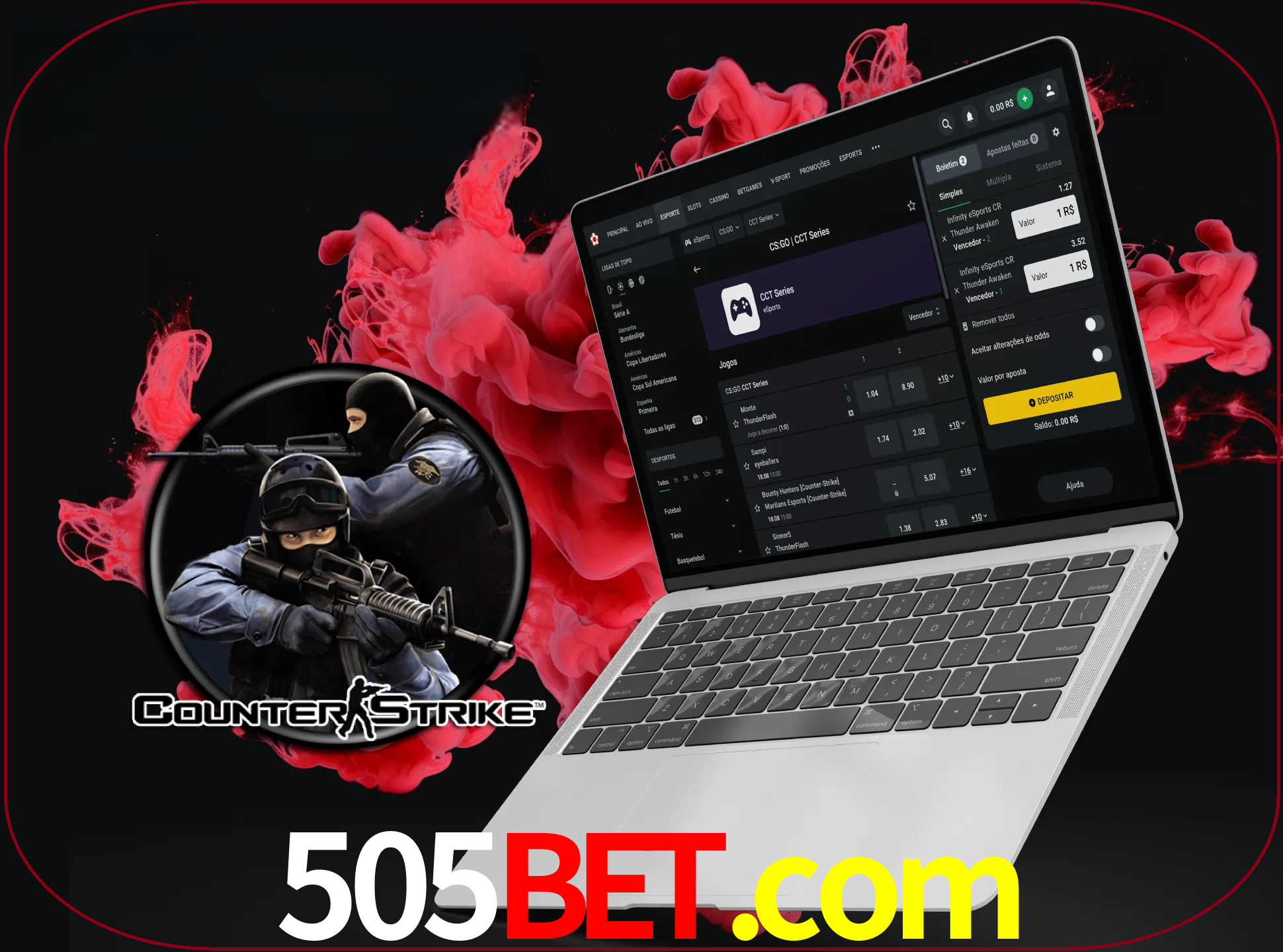 Um grande número de jogos irá agradar aos fãs deste jogo de tiro no sítio Web e na aplicação da empresa 505bet.