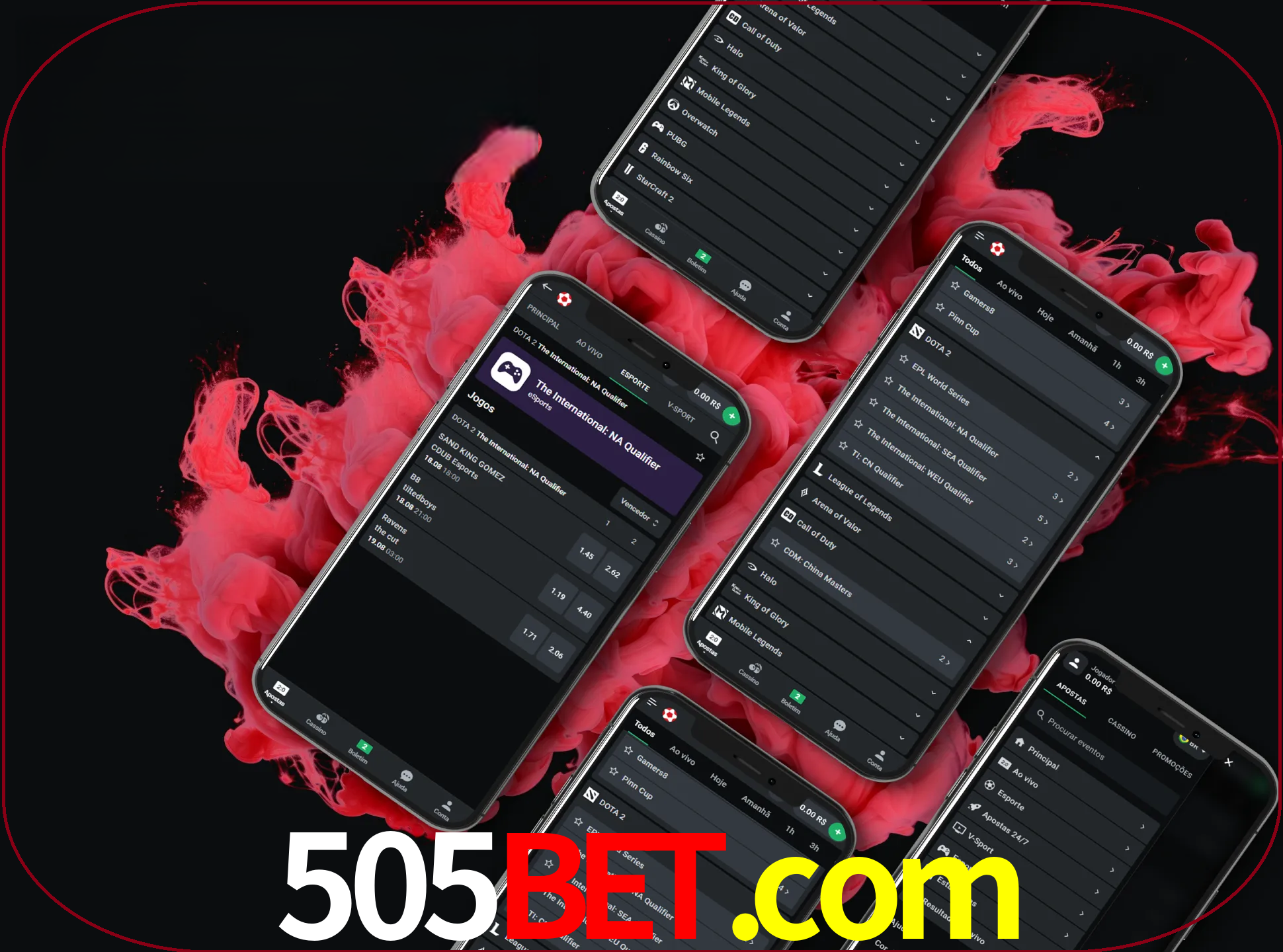 Se o seu smartphone não for compatível com a aplicação, esta opção do 505bet ajudá-lo-á a desfrutar do jogo.